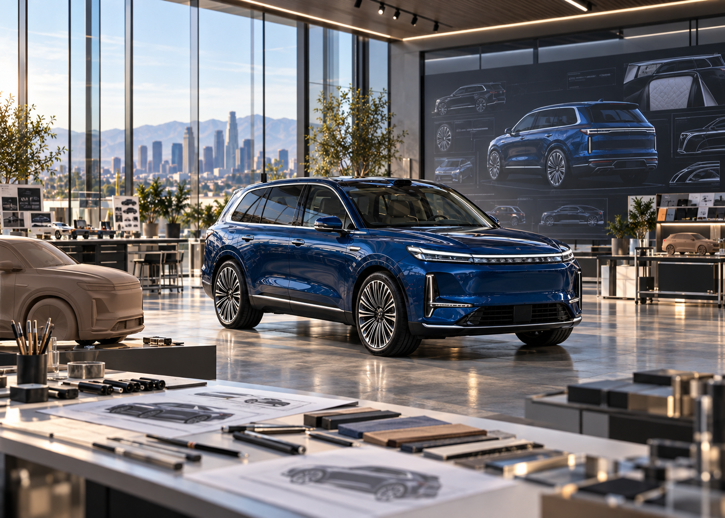 Falcon Motors R&D centre careers concept visualization