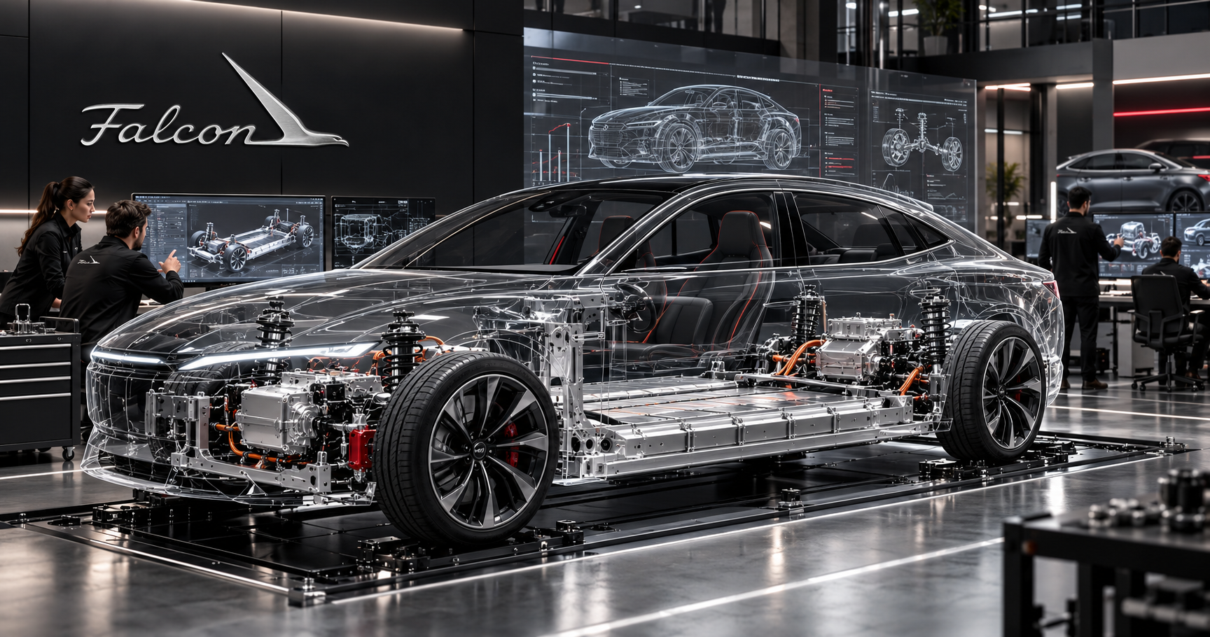 EV platform engineering visualization